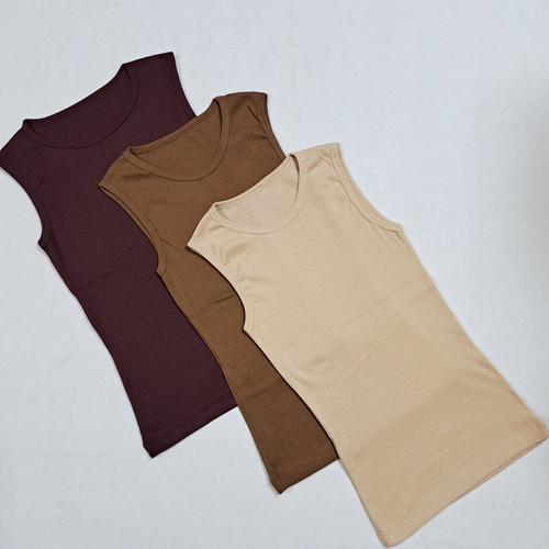 خرید تاپ یقه گرد ساده زنانه دخترانه